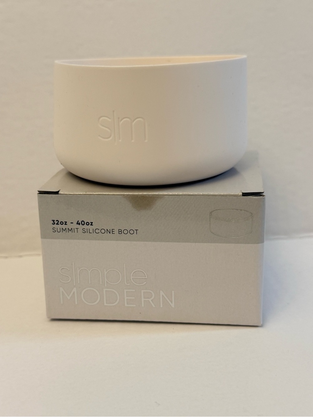 Simple Modern Summit Silicone Boot in Cream